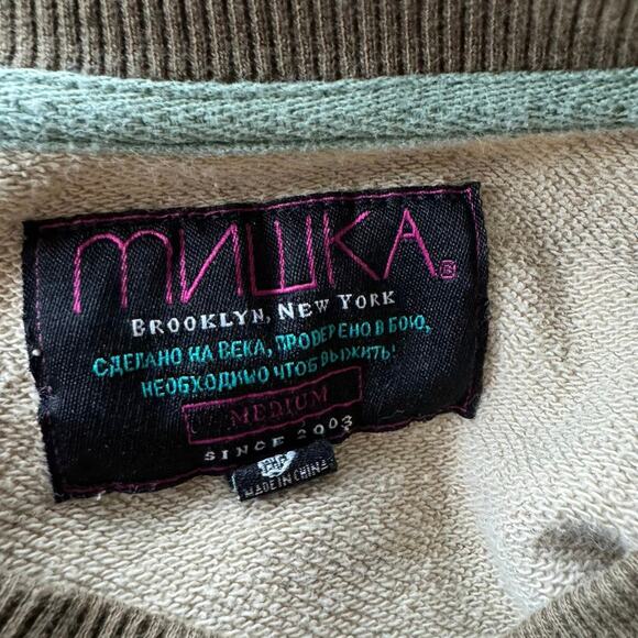 Mishka Abstract Crewneck Sweatshirt Size Medium - Picture 9 of 9